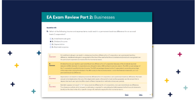 EA Exam practice questions